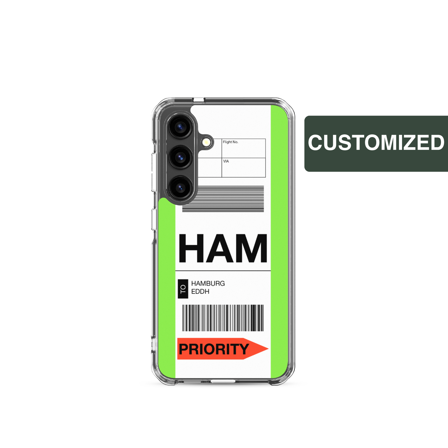 Samsung Hülle Full Baggage Tag Individualisiert