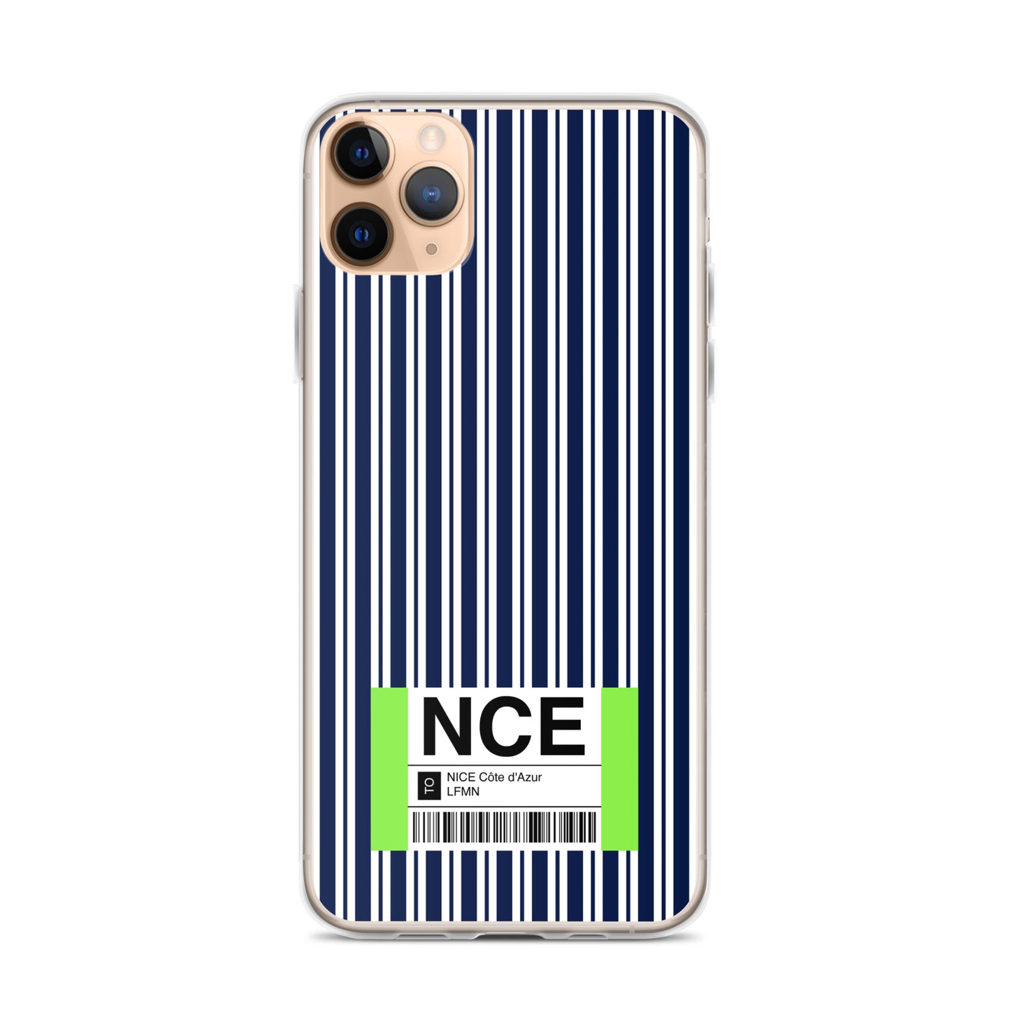 iPhone Case Stripes Nice Côte d'Azur NCE