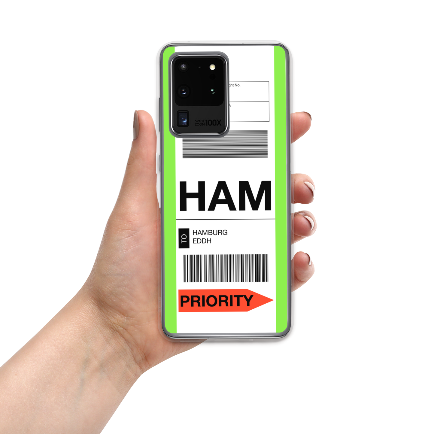 Samsung Hülle Full Baggage Tag Individualisiert