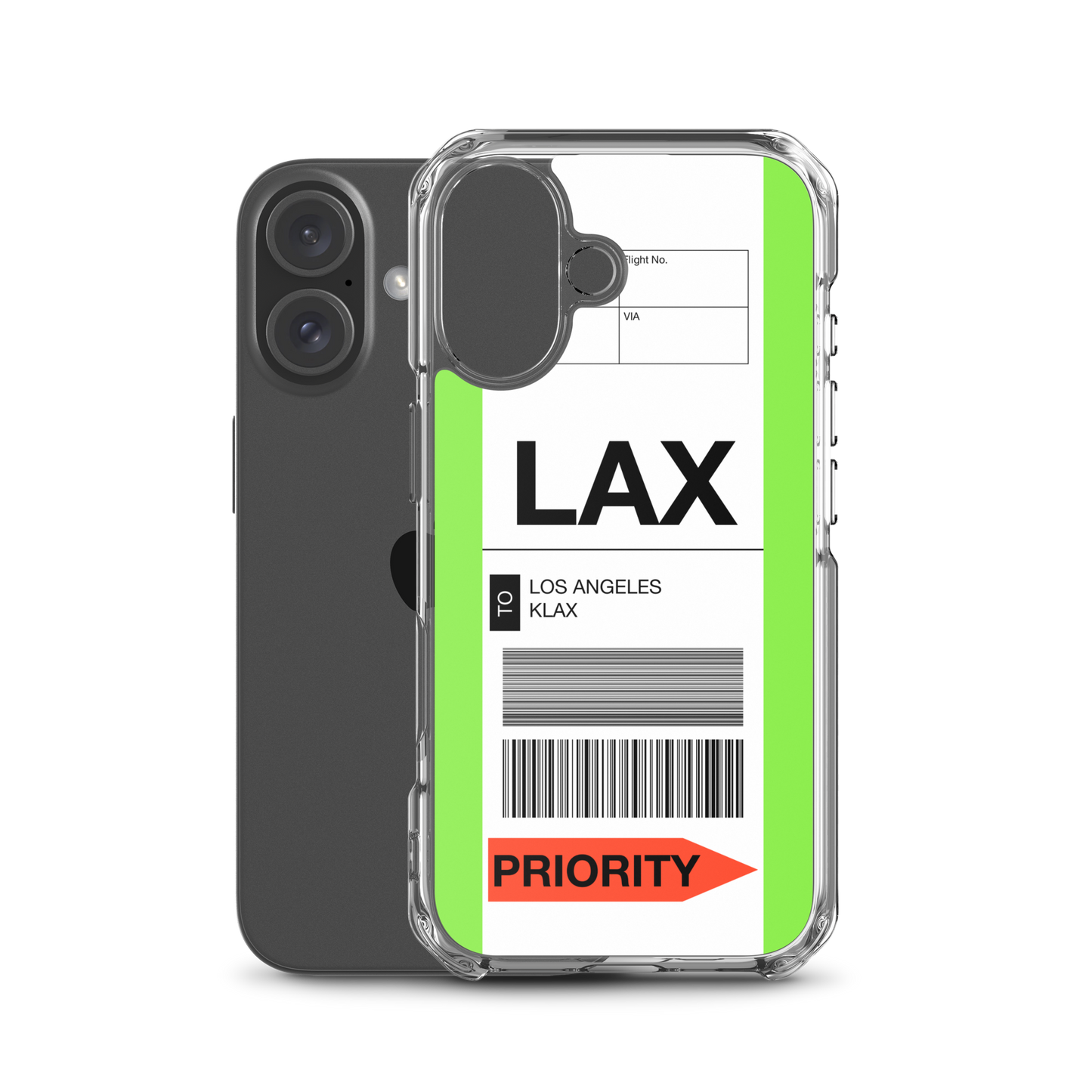 iPhone Hülle Full Baggage Tag Individualisiert