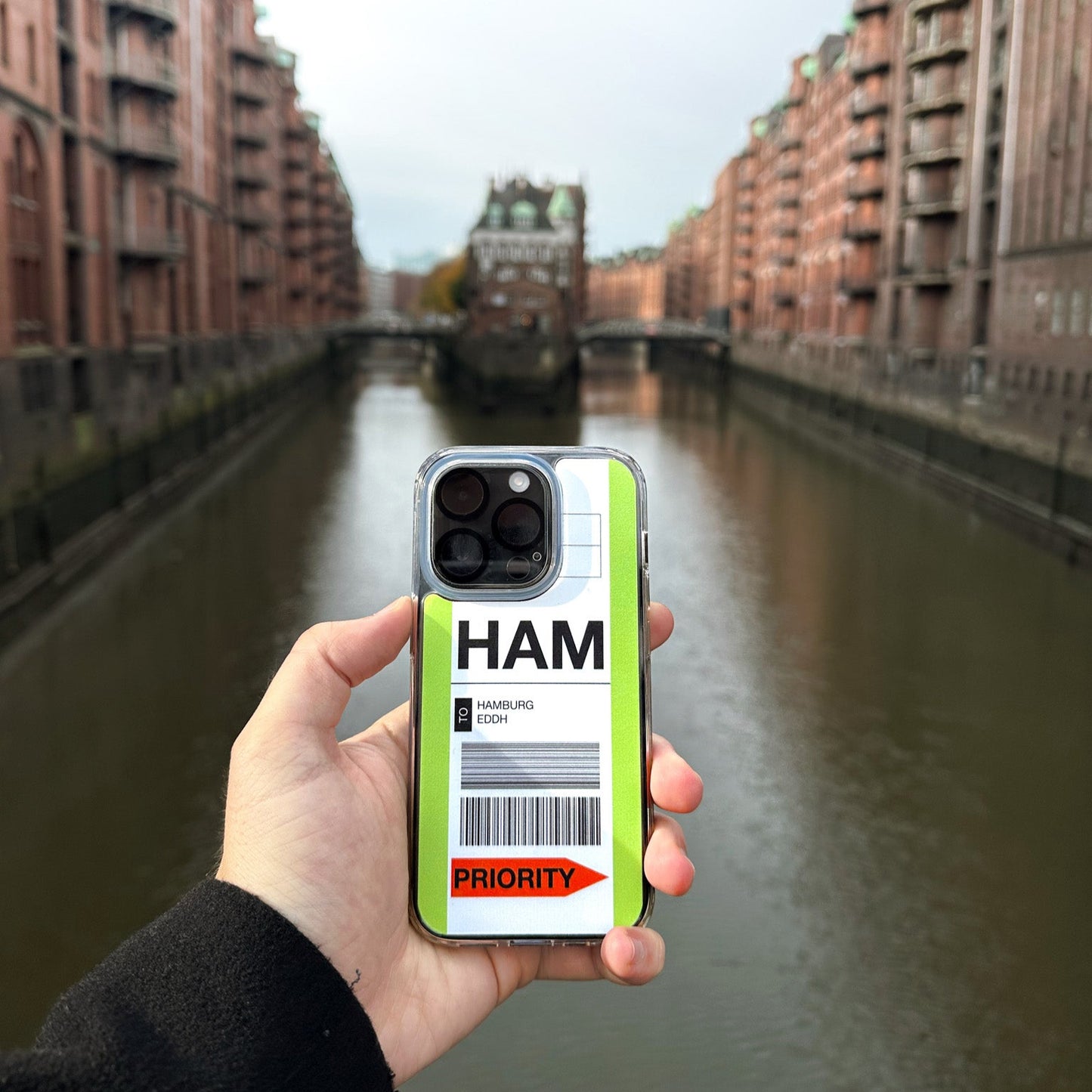 iPhone Hülle Full Baggage Tag Individualisiert