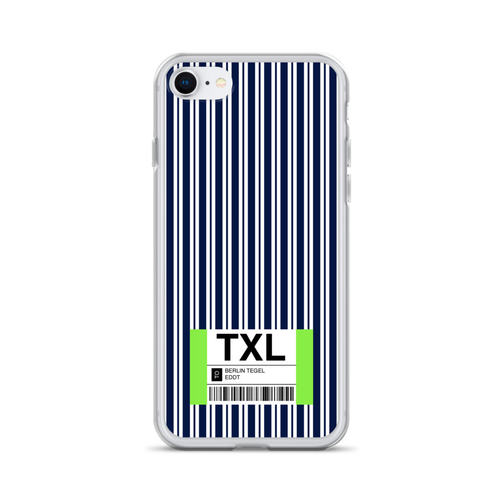 iPhone Hülle Stripes Berlin Tegel TXL